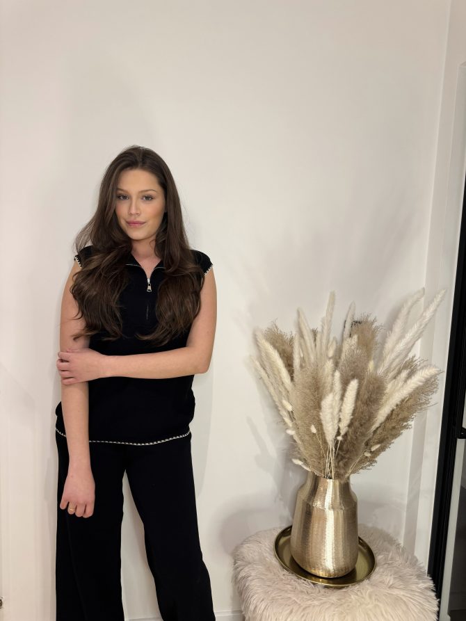 Cozy ensemble black - Afbeelding 3