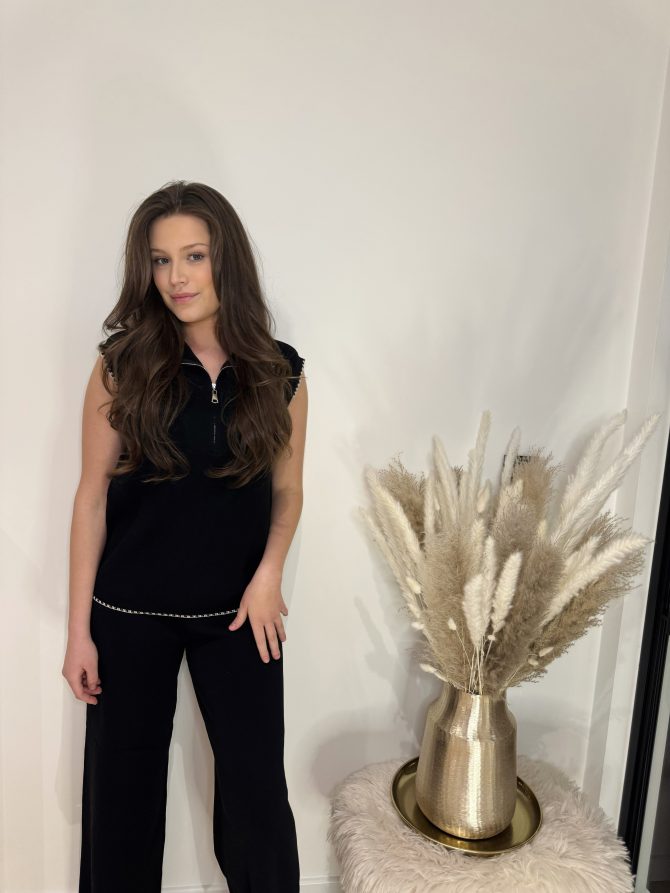 Cozy ensemble black - Afbeelding 2