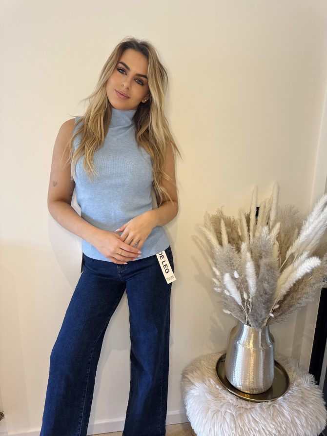 Baby blue Ella top - Afbeelding 2