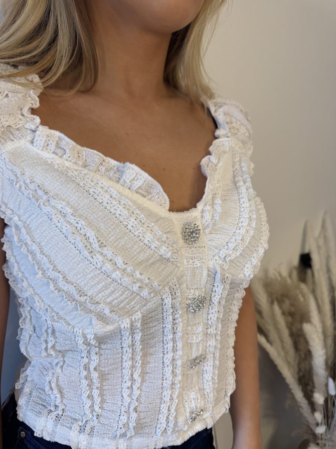 Amalfi white top